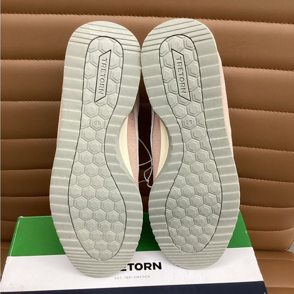 Tretorn Rawlins Blush/White style sneaker - Picture 5 of 6